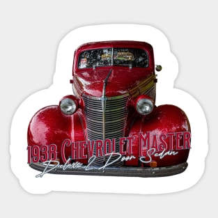 1938 Chevrolet Master Deluxe 2 Door Sedan Sticker